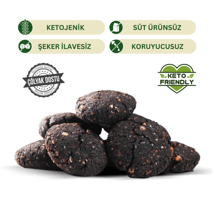 Ketojenik Kurabiye Kakaolu - Görsel 1